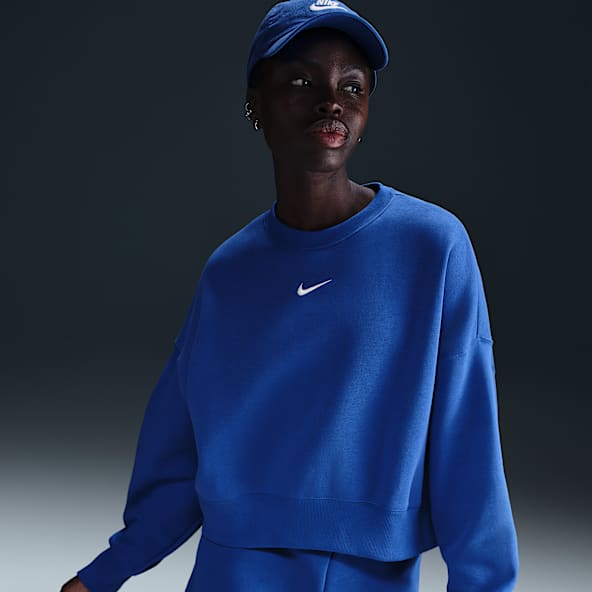 Womens navy blue nike hoodie cheap